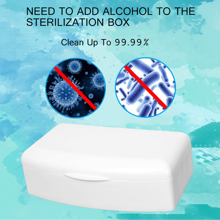 Plastic Sterilizing Tray,Tool sterilization box,Nail Tools Plastic Sterilizing Box Beauty Tool Sterilizing Tray Disin-fection Box,Tweezers,Hair Salon