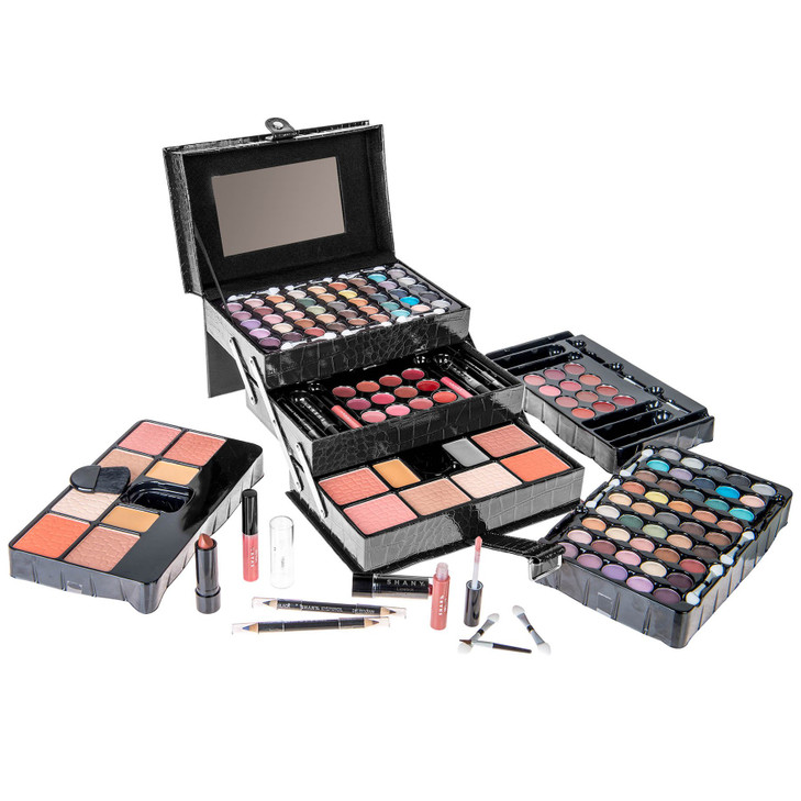 SHANY All In One Makeup Set, 67 Colors Eyeshadow, Blushes, Face Powder, Lipstick, Eye liners, Make up Pencils and Cosmetics Mirror - Makeup Kit With
