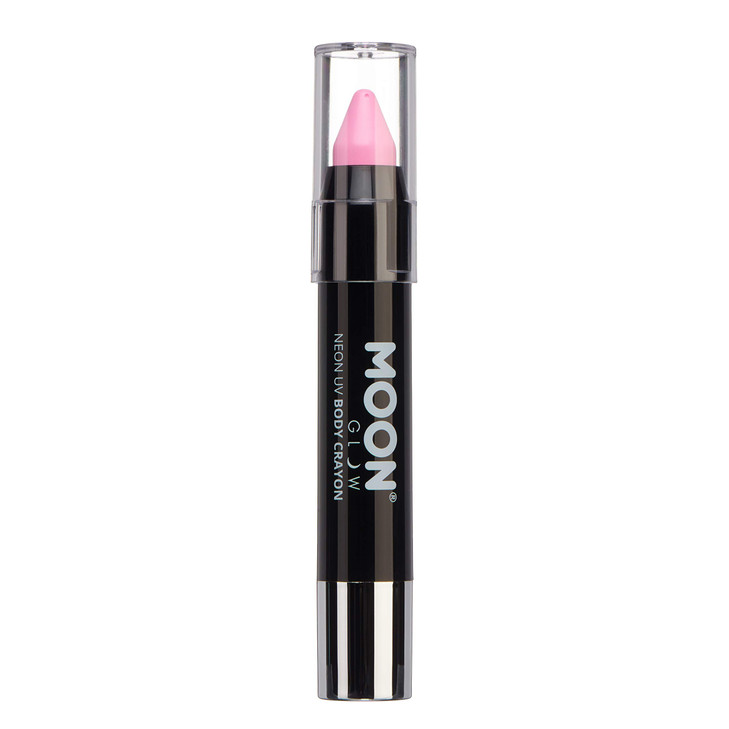 Moon Glow - Neon UV Paint Stick Body Crayon for The Face & Body  Pastel Pink
