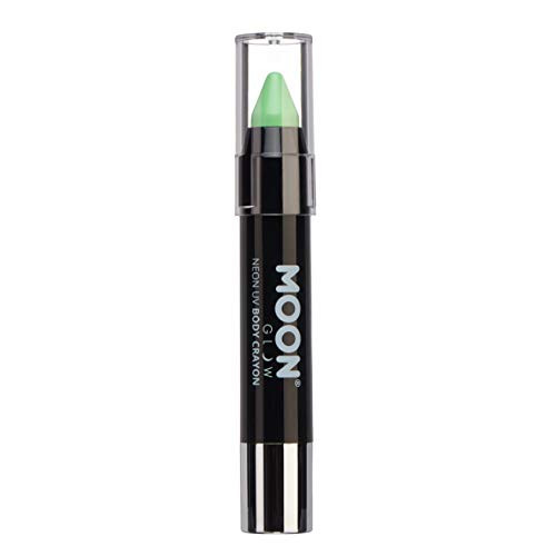 Moon Glow - Neon UV Paint Stick Body Crayon for The Face & Body  Pastel Green