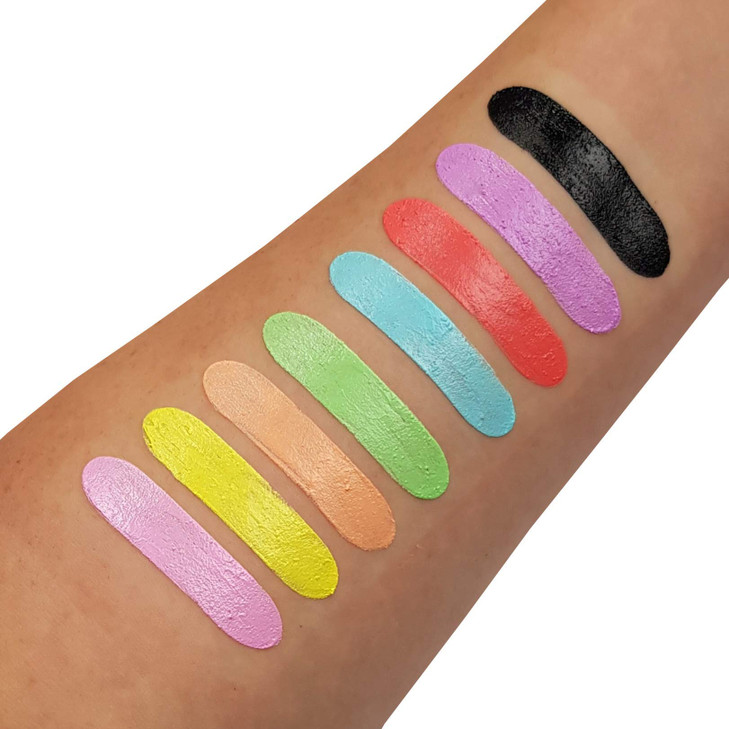 Moon Glow - Neon UV Paint Stick Body Crayon for The Face & Body  Pastel Orange