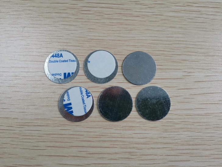 TUOKING Metal Stickers Design For Non-Magnetic Makeup Pans Suit For Blank Magnetic Makeup Palette (Diameter?25mm)