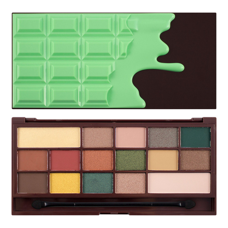 Makeup Revolution I Heart Makeup Palette, Mint Chocolate V4, 22g