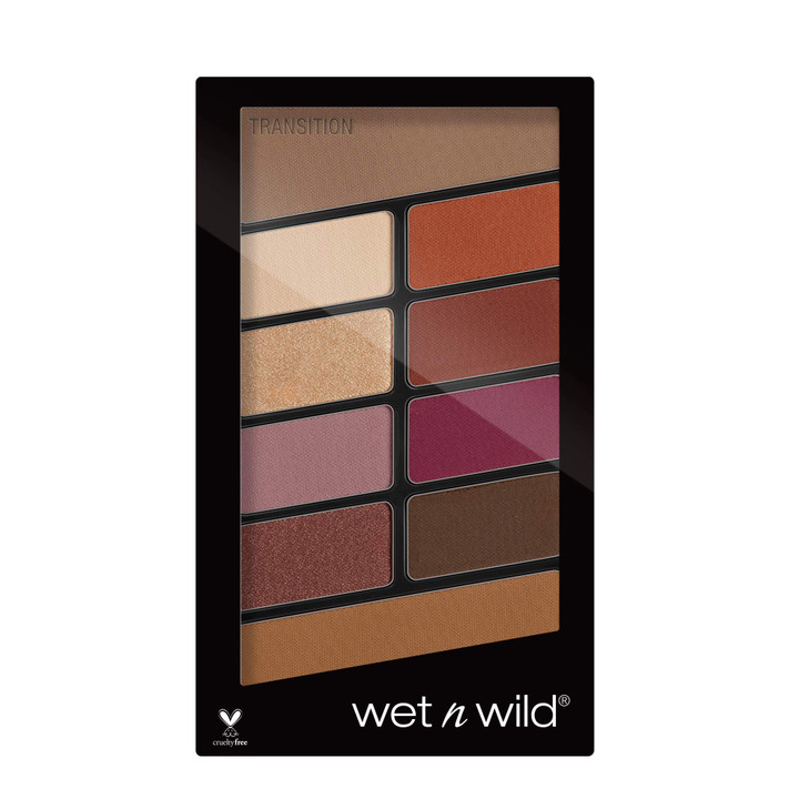 wet n wild Color Icon Eyeshadow 10 Pan Palette, Rose in the Air, 0.3 Ounce