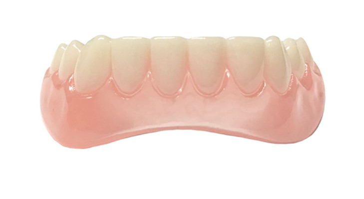 Instant Smile Professional Cosmetic Lower Teeth - New from Hand crafted detail, custom fit at home!