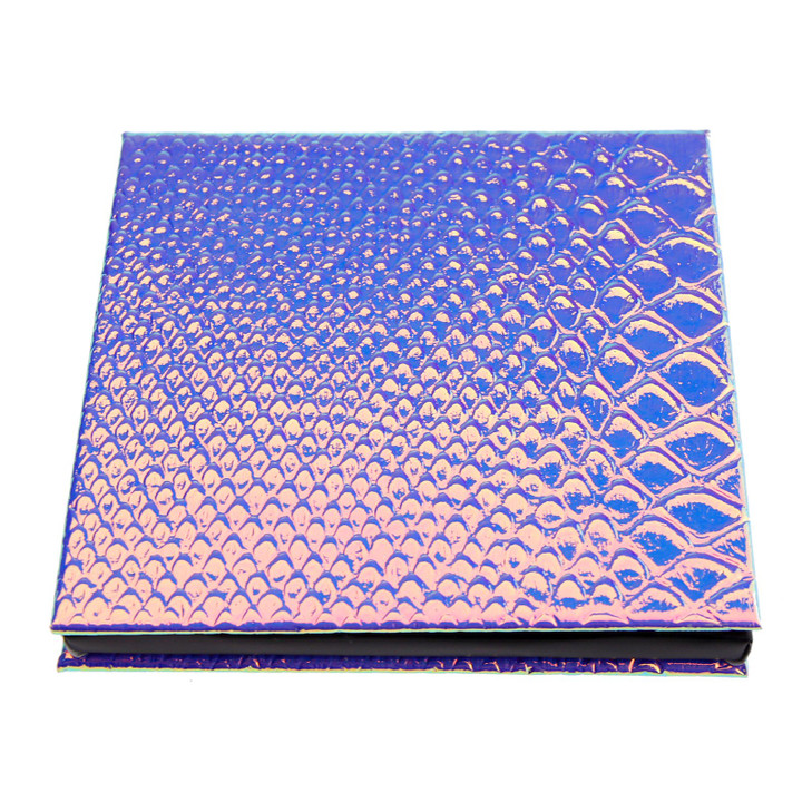 Micro Trader Empty Eyeshadow Makeup Box Magnetic Cosmetics Palette Eye Shadow Fish Scale DIY Storage Tray Small Size