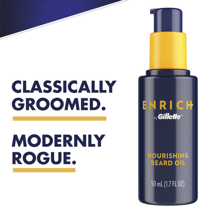 Gillette Enrich Beard Oil  2 Count