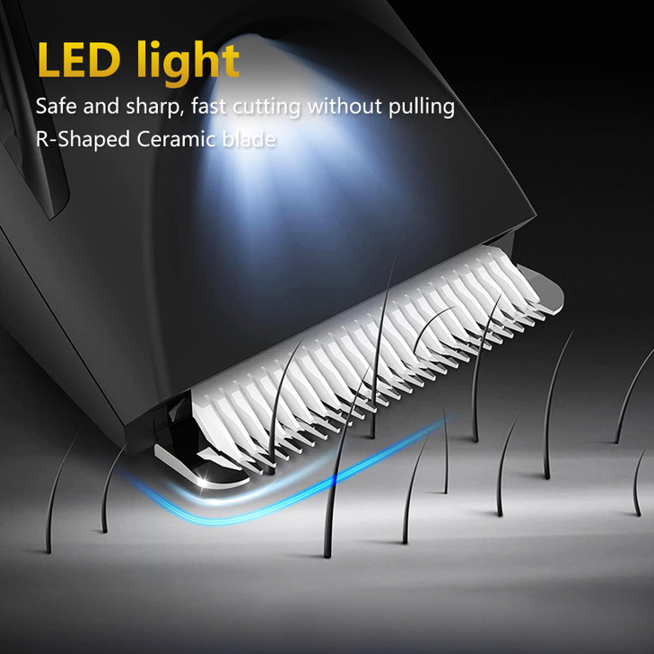 Bomic Manscape 3-in-1 Body Trimmer for Men, Groin, Pubic & Ball Hair Shaver No-Nick, Nose Hair Trimmer, Body Groomer for Smooth Shaving, Lightweight