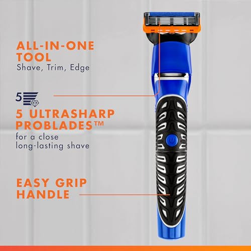 Gillette Styler: Beard Trimmer, Men's Razor & Edger, All Purpose Styler, All-in-one Tool, Shave, Trim & Edge, Waterproof, Fusion Razors for Men / Sty