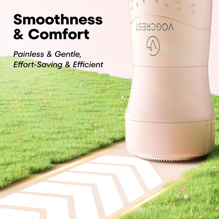 VG VOGCREST Women's Eyebrow Trimmer & Facial Hair Remover, 2 in 1, Double Rotating Blades, Safe, Painless, Hypoallergenic, Rechargeable, USB Charging