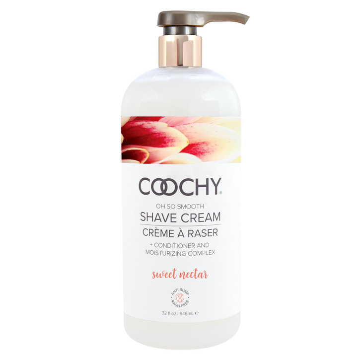 Coochy Shave Cream - Moisturizing Shave Lotion - Gentle Intimate Shaving Cream - For Bikini Area, Underarms, Legs & More - Rash-Free, Hydrating Formu