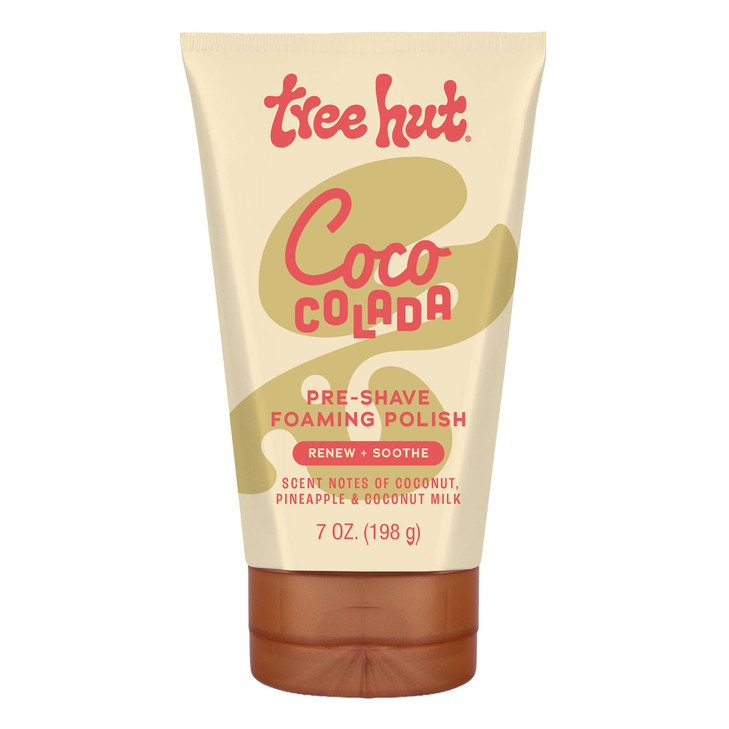 Tree Hut Coco Colada Shave Prep Polish, Gently Soothe & Prep Skin for an Even Closer Shave, Exfoliating Shave Essential,7 fl oz.