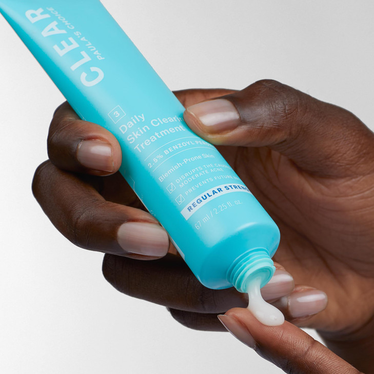 Paula's Choice CLEAR Daily Skin Clearing Cream, All Over Face Acne Treatment with Benzoyl Peroxide, Treats and Prevents Mild to Severe Acne & Breakou