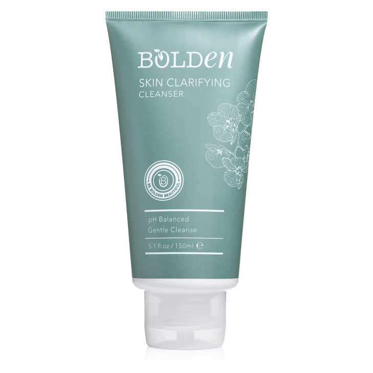 BOLDEN Skin Clarifying Cleanser | pH-balanced Sulfate-free Foaming Gel Cleanser for Oily and Blemish-prone Skin | 5.1 Fl Oz