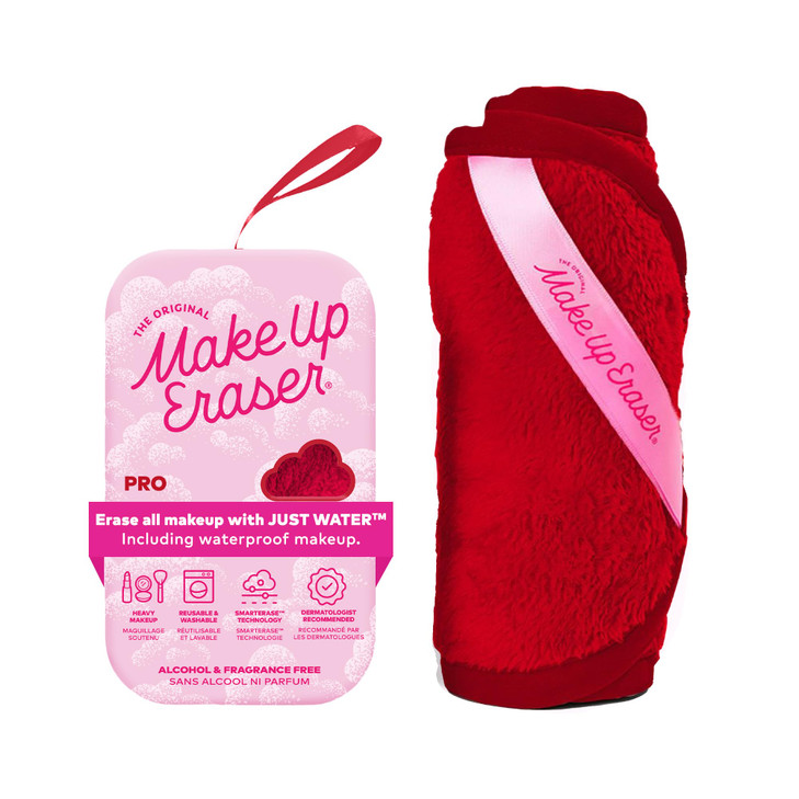 The Original MakeUp Eraser PRO, Effortlessly Remove All Makeup Using Only Water, Including Waterproof Mascara, Eyeliner, Foundation, Lipstick, Sunscr