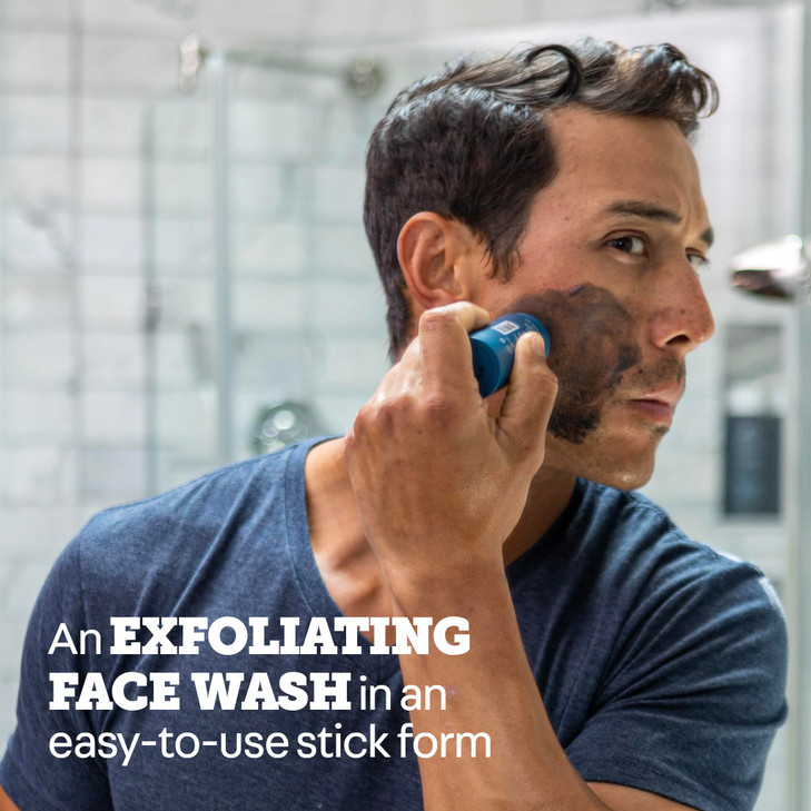 Oars + Alps Face Wash with Activated Charcoal, Exfoliating Facial Cleanser, Cleansing, Refreshing, TSA Friendly, 1.4 Oz, 2PK