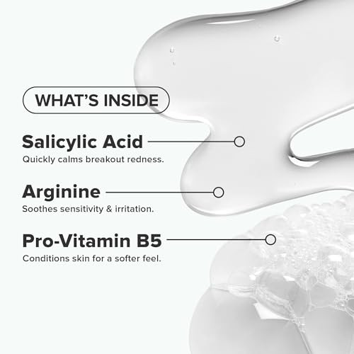 Paula's Choice CLEAR Pore Normalizing Facial Cleanser, Acne Daily Face Wash, Salicylic Acid Face Cleanser for Clogged & Enlarged Pores, Redness, Suit