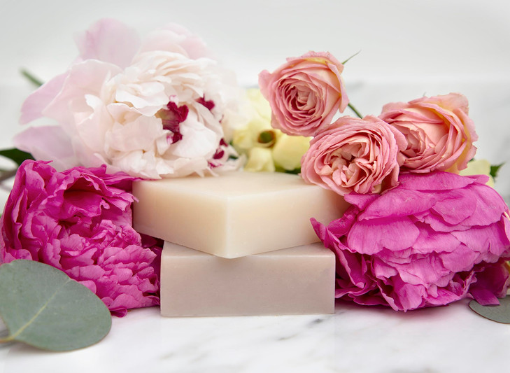 Edens Garden Lavender Bar Soap - Natural Cold-Processed with Pure Essential Oils for Hydrating, Moisturizing, & Calming Skin - Handmade Aromatherapy