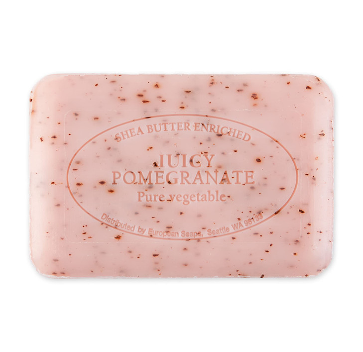 Pre de Provence Artisanal Soap Bar, Enriched with Organic Shea Butter, Natural French Skincare, Quad Milled for Rich Smooth Lather, 8.8 Ounce, Juicy