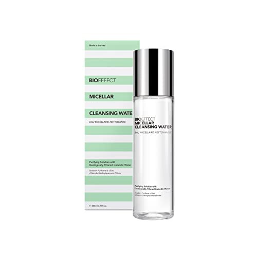 BIOEFFECT Micellar Cleansing Water | Purifying Solution for Face with Icelandic Water | Remove Makeup, Non-Drying, Fragrance-Free, for All Skin Types
