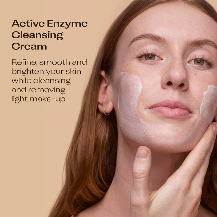 Trilogy Active Enzyme Cleansing Cream, Exfoliating Radiance Boost, 6.76 fl oz