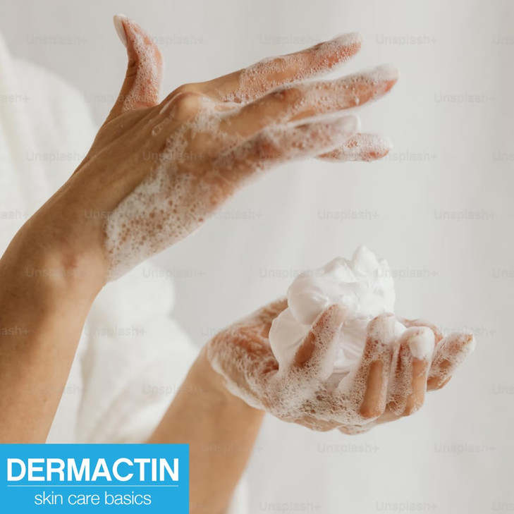 Dermactin-TS Witch Hazel Daily Exfoliating Facial Cleanser 8 Ounce