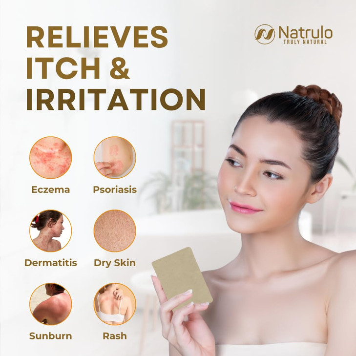 Cactus Honey & Oats Goat's Milk Soap Bar 4 oz  Natural Bar Soap for Women, Men, Kids, Itchy Skin, Eczema, Psoriasis, Rash, Sunburn Skincare  Calmin