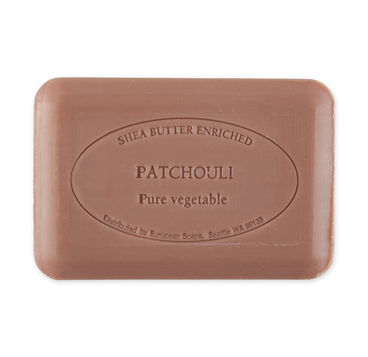 Pre de Provence Artisanal Soap Bar, Enriched with Organic Shea Butter, Natural French Skincare, Quad Milled for Rich Smooth Lather, 8.8 Ounce, Patcho