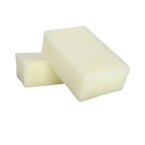 Coconut Oil Bar Soap Handcrafted Organic Natural Face Body Hands Vegan Unscented - 2 Bars, 4 Ounces Each