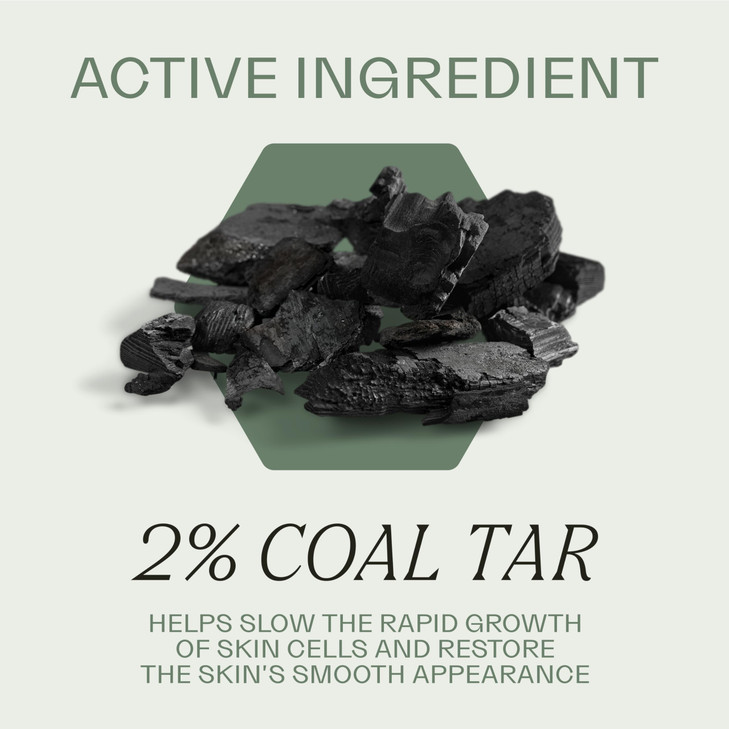 Dermabon Psoriasis Cleanser, Seborrheic Dermatitis & Eczema Soap Bar for Adults - 2% Coal Tar Soap Active Ingredient - Soothes Itching, Reduces Infla