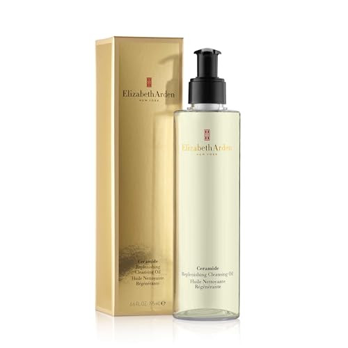 Elizabeth Arden Ceramide Replenishing Cleansing Oil, Skin Care Cleanser, 6.6 oz