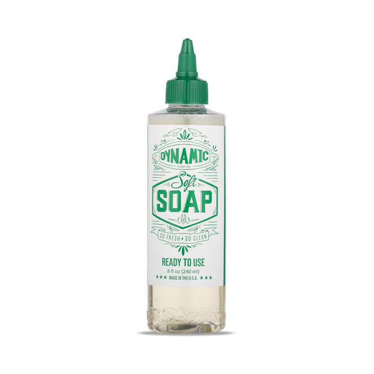 Dynamic Color Co - Soft Green Soap 8oz Bottle