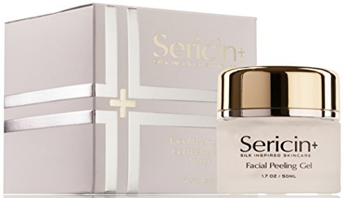 Sericin Plus Facial Silk Infused Peeling Gel. For a Gentle Exfoliation and Peeling Treatment. Removes Impurities and Dead Skin Cells for a Beautiful,