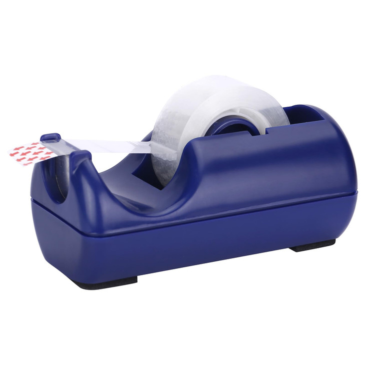 Eagle Basics Office Desk Tape Dispenser for Office Home School (Blue)