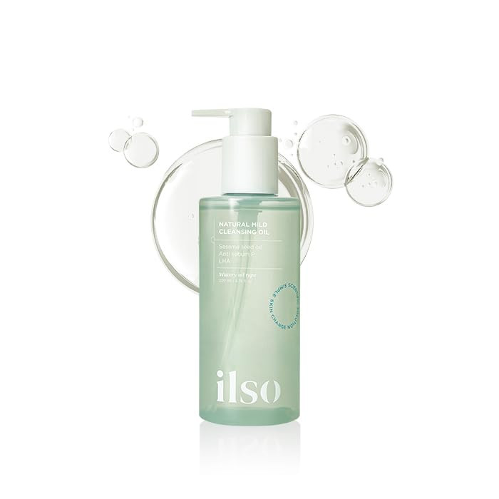 ilso Natural Mild Cleansing Oil/Daily Makeup Blackheads Removal 200mL