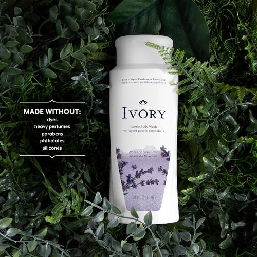 Ivory Lavender Body Wash, 21 Ounce