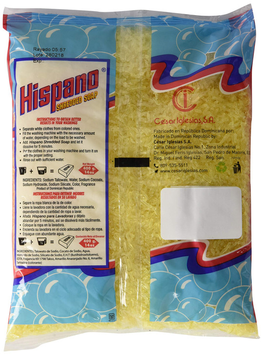 Jabon Hispano Rayado, 14 Ounce