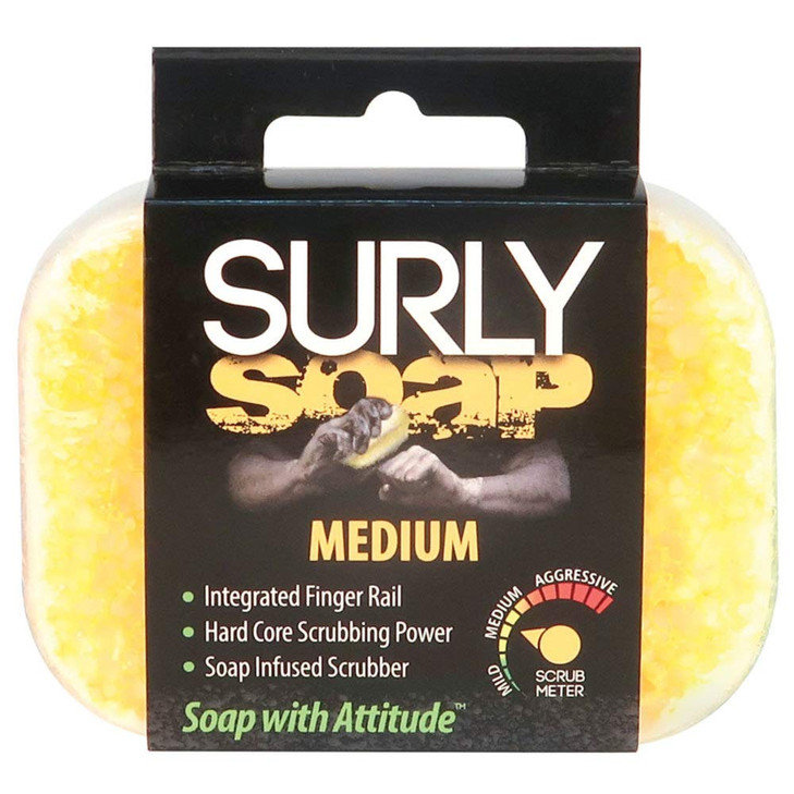 Surly Soap 14055 Medium Aggression Bar Soap - Pack of 1