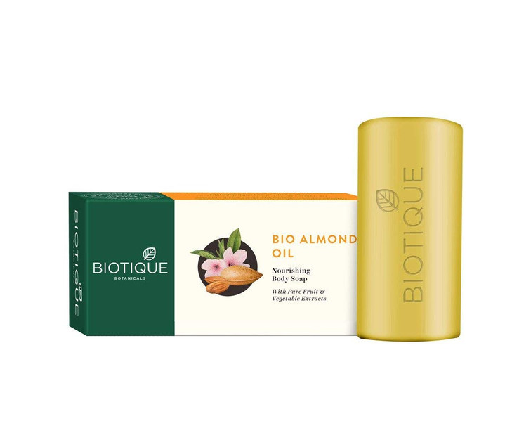 Biotique Almond Oil Nourishing Body Soap 150G/5.29Fl.Oz.