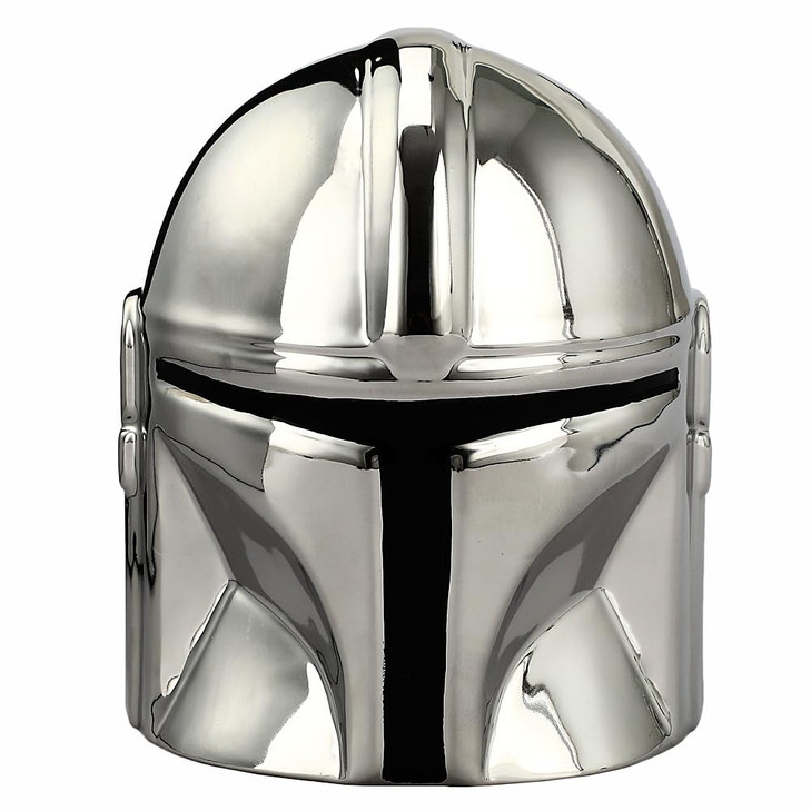 Bioworld The Mandalorian Din Djarin Helmet Pen Cup Silver