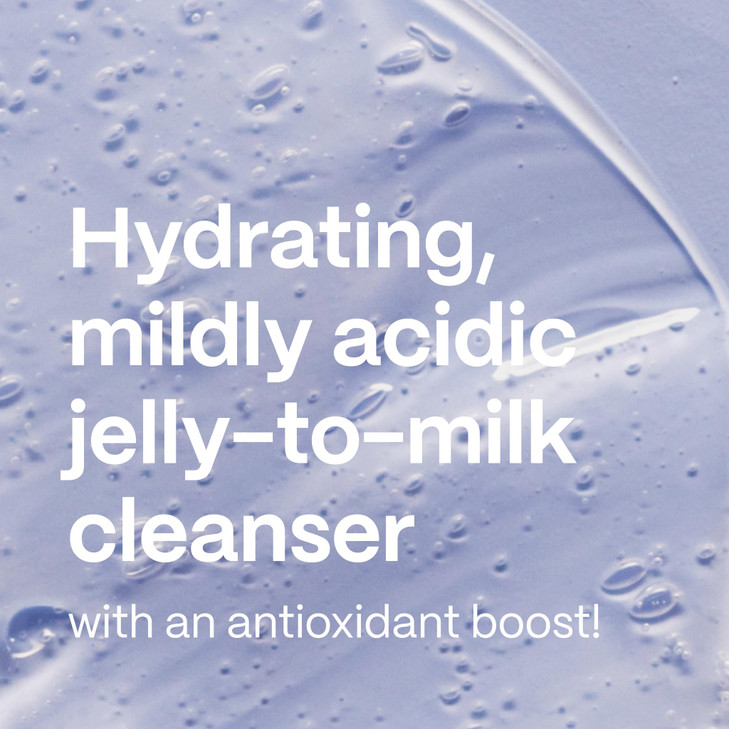 Mad Hippie Jelly Cleanser - Jelly to Milky Hydrating Face Wash for Women/Men with Rose, Chamomile, and Hyaluronic Acid, 4 Fl Oz