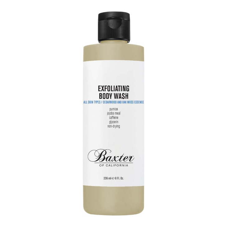 Baxter of California Exfoliating Body Wash with Pumice and Jojoba Meal, 8 Ounce