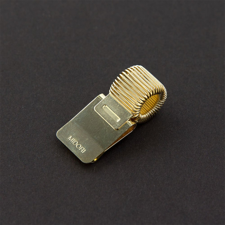 Midori 82219006  Clip Porta Pen, Gold