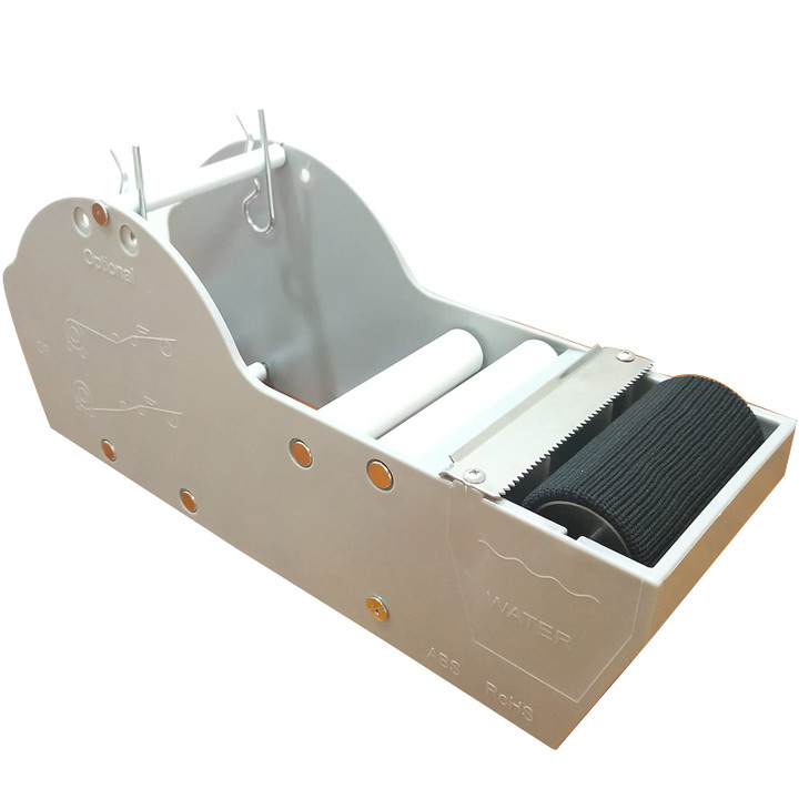 Amogato Grey Water Paper Tape Dispenser, Up to 3" Wide Kraft Gummed Tape for Sealing Office Supplies Arts Crafts