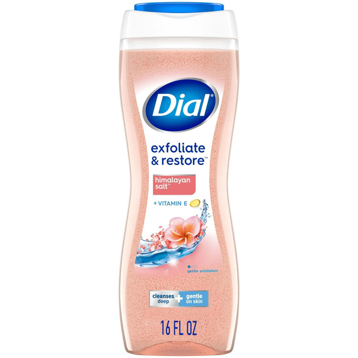 Dial Enriching Body Wash, Himalayan Salt 16 oz (Pack of 4)
