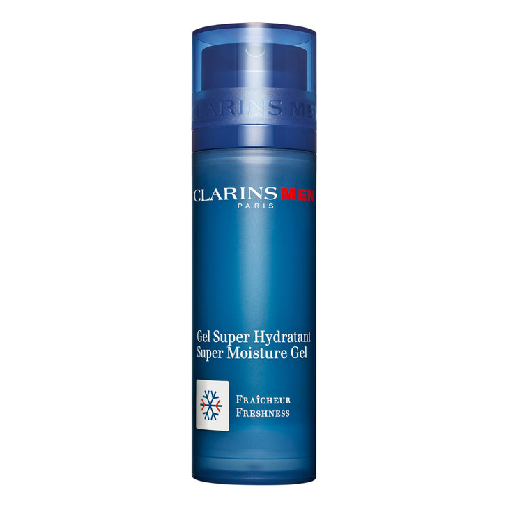 CLARINSMEN Super Moisture Gel | Cooling Gel For Men | Hydrates, Mattifies, Soothes, Energizes and Defies Shine | Calms and Tones Skin After Shaving |
