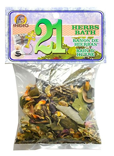 21 Herbs Bath Herbs 0.75oz Jar