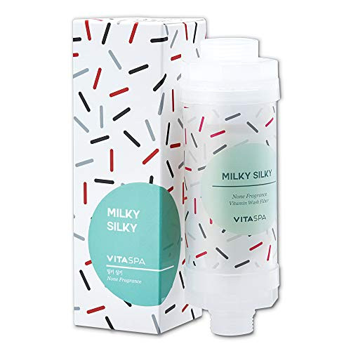 VITASPA Vitamin C shower Water Filter (Blue) - Exellent Skin & Hair Enhancement, Aroma Therapy, Remove Chlorine & Impurities/Gift idea For Her/Him, w