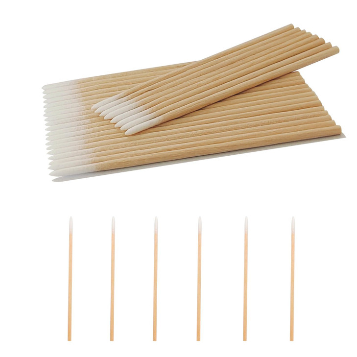 1600PCS Pointed Cotton Swabs 2.75 Inch Microblading Cotton Swab,Cotton Swabs Precision Tips,Cotton Swabs with Wooden Stick,Micro Swabs for Makeup Cos