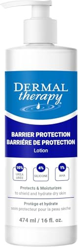 Dermal Therapy Barrier Protection Lotion - Protects Skin from Irritants & Moisturizes with 10% Urea - Ideal for Eczema, Gloves, Swimmers & More - Non